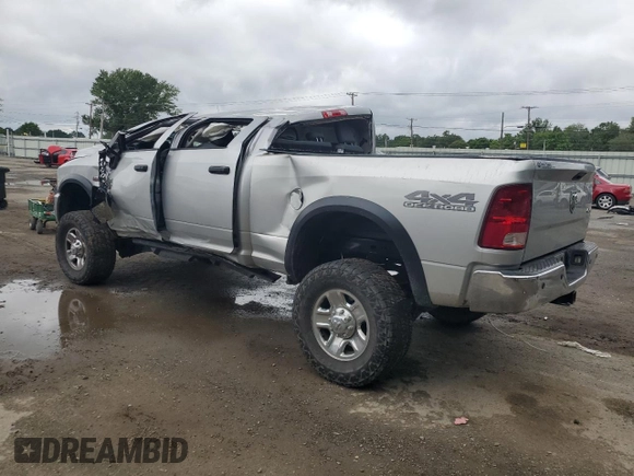 2018 Ram 2500 Tradesman with VIN 3C6UR5CJ6JG190223, listed as a Copart auction lot 58496315 with 87,978 mi miles and Salvage title. Bid and sale history available at DreamBid. Image 2.