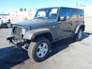 2018 Jeep Wrangler JK Unlimited Sport S with VIN 1C4BJWDG4JL868700, listed as a IAAI auction lot 41349566 with 68,539 mi miles. Bid and sale history available at carsss.com. Image 17.