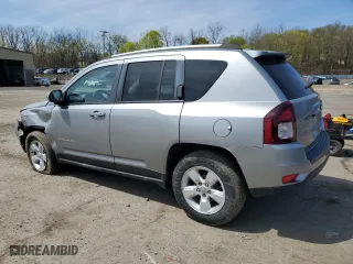 2016 Jeep Compass High Altitude Edition with VIN 1C4NJCEA2GD773903, listed as a Copart auction lot 53950355 with 50,924 mi miles and Salvage Title. Bid and sale history available at carsss.com. Image 2.