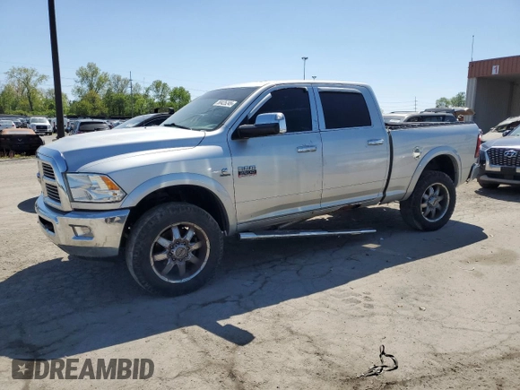 2012 Ram 2500 Laramie z VIN 3C6UD5FL7CG281418, wystawiony jako Copart lot #56425245 z przebiegiem 146 938 mil mil oraz Szkoda całkowita • Salvage title. Historia ofert i sprzedaży dostępna na DreamBid. Obrazek 1.