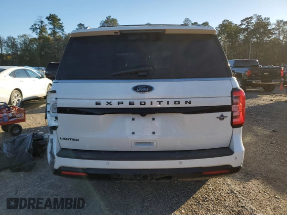 2022 Ford Expedition Limited with VIN 1FMJU1KT0NEA15013, listed as a Copart auction lot 86763544 with 59,575 mi miles and Salvage Title. Bid and sale history available at carsss.com. Image 6.