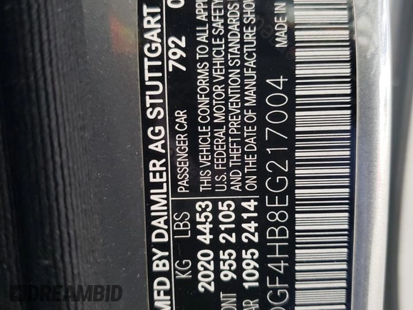 2014 Mercedes-Benz C 250 Sport z VIN WDDGF4HB8EG217004, wystawiony jako Copart lot #58807465 z przebiegiem 81 687 mil mil oraz Szkoda całkowita • Salvage title. Historia ofert i sprzedaży dostępna na DreamBid. Obrazek 12.