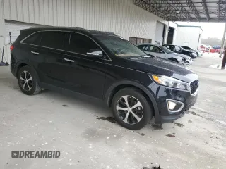 2018 Kia Sorento EX with VIN 5XYPH4A14JG387007, listed as a Copart auction lot 50230915 with 113,433 mi miles and Salvage title. Bid and sale history available at DreamBid. Image 4.