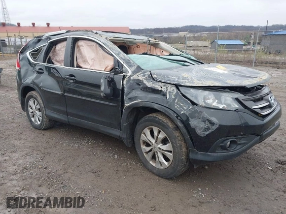 2014 Honda CR-V EX-L with VIN 2HKRM4H79EH673724, listed as a IAAI auction lot 41997032 with 129,075 mi miles. Bid and sale history available at carsss.com. Image 1.