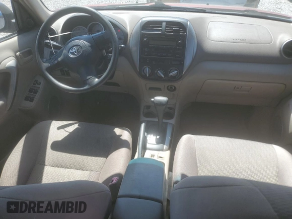 2005 Toyota RAV4 with VIN JTEGD20VX50051132, listed as a Copart auction lot 53438235 with 281,336 mi miles and Salvage Title. Bid and sale history available at carsss.com. Image 8.