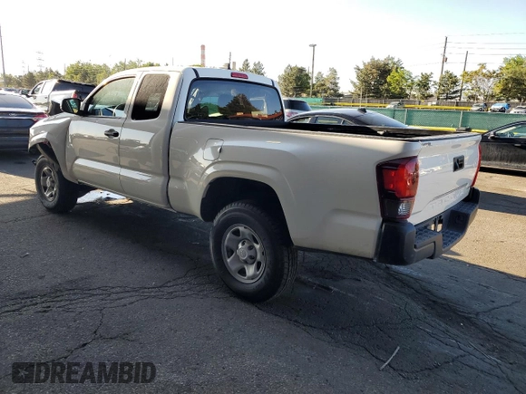 2021 Toyota Tacoma SR with VIN 3TYRX5GN8MT016665, listed as a Copart auction lot 57686725 with 53,631 mi miles and Salvage title. Bid and sale history available at DreamBid. Image 2.