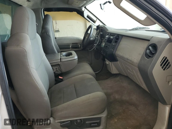 2008 Ford F-250 XL with VIN 1FTNF20538EC06469, listed as a Copart auction lot 54568255 with 268,479 mi miles and Salvage title. Bid and sale history available at DreamBid. Image 10.