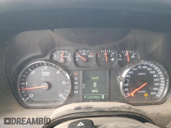 2015 Chevrolet Tahoe Commercial with VIN 1GNLC2EC7FR295953, listed as a Copart auction lot 49528715 with 222,106 mi miles and Clean title. Bid and sale history available at DreamBid. Image 9.