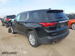 2023 Chevrolet Traverse LS with VIN 1GNERFKW3PJ115655, listed as a IAAI auction lot 41252152 with 30,126 mi miles. Bid and sale history available at carsss.com. Image 3.