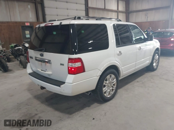 2011 Ford Expedition Limited z VIN 1FMJU2A54BEF43951, wystawiony jako IAAI lot #42557407 z przebiegiem 160 705 mil mil oraz . Historia ofert i sprzedaży dostępna na DreamBid. Obrazek 4.