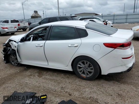 2020 Kia Optima LX with VIN 5XXGT4L38LG447441, listed as a Copart auction lot 62332215 with 68,649 mi miles and Salvage title. Bid and sale history available at DreamBid. Image 2.