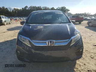 2018 Honda Odyssey LX with VIN 5FNRL6H2XJB085777, listed as a Copart auction lot 84414894 with 142,500 mi miles and Salvage Title. Bid and sale history available at carsss.com. Image 5.