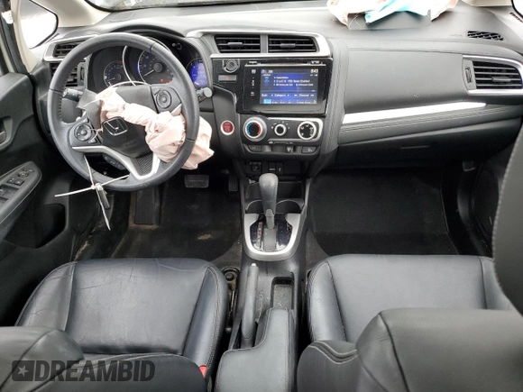 2016 Honda Fit EX-L with VIN JHMGK5H91GS009330, listed as a Copart auction lot 47694185 with 76,023 mi miles and Salvage title. Bid and sale history available at DreamBid. Image 8.
