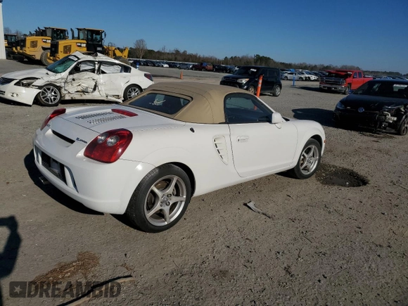 2004 Toyota MR2 z VIN JTDFR320940068690, wystawiony jako Copart lot #86252484 z przebiegiem 151 337 mil mil oraz Szkoda całkowita • Salvage title. Historia ofert i sprzedaży dostępna na DreamBid. Obrazek 3.