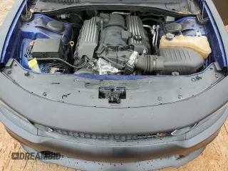 2019 Dodge Charger Scat Pack with VIN 2C3CDXGJ8KH638590, listed as a Copart auction lot 84241704 with 104,354 mi miles and Salvage Title. Bid and sale history available at DreamBid. Image 12.