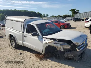 2004 Dodge Dakota with VIN 1D7FL16K14S554387, listed as a Copart auction lot 59397994 with 0 mi miles and Salvage Title. Bid and sale history available at carsss.com. Image 4.