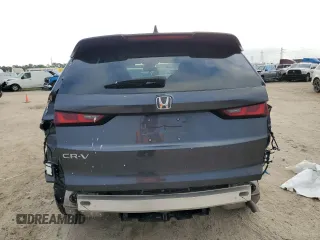 2025 Honda CR-V EX with VIN 2HKRS4H46SH405950, listed as a Copart auction lot 43325855 with 7,701 mi miles and Salvage Title. Bid and sale history available at DreamBid. Image 6.