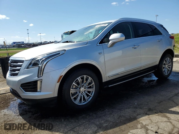 2017 Cadillac XT5 Luxury FWD with VIN 1GYKNBRS7HZ274498, listed as a Copart auction lot 52366135 with 71,824 mi miles and Clean Title. Bid and sale history available at DreamBid. Image 1.