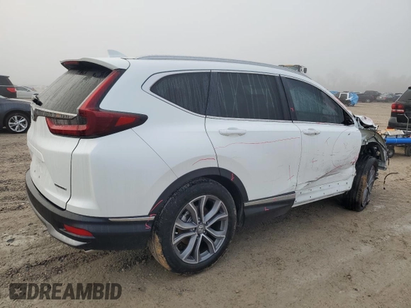 2021 Honda CR-V Touring with VIN 2HKRW1H95MH419016, listed as a Copart auction lot 85582704 with 24,079 mi miles and Salvage Title. Bid and sale history available at carsss.com. Image 3.
