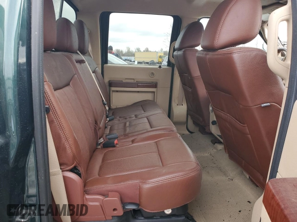 2011 Ford F-250 XL with VIN 1FT7W2B64BEC90405, listed as a Copart auction lot 80890704 with Not provided miles and Salvage title. Bid and sale history available at DreamBid. Image 10.