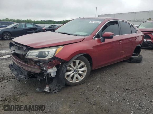 2015 Subaru Legacy Premium with VIN 4S3BNAF6XF3051976, listed as a Copart auction lot 56946335 with 128,597 mi miles and Salvage title. Bid and sale history available at DreamBid. Image 1.