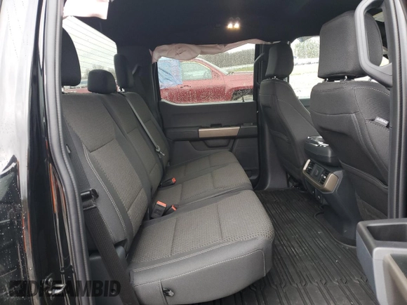 2024 Ford F-150 STX with VIN 1FTEW2LP1RFB39332, listed as a Copart auction lot 51200975 with 7,684 mi miles and Salvage Title. Bid and sale history available at carsss.com. Image 10.