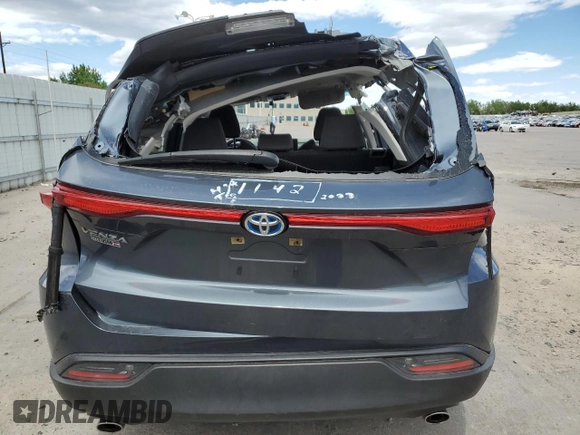 2023 Toyota Venza LE z VIN JTEAAAAH2PJ124184, wystawiony jako Copart lot #57526195 z przebiegiem 26 651 mil mil oraz Szkoda całkowita • Salvage title. Historia ofert i sprzedaży dostępna na DreamBid. Obrazek 6.
