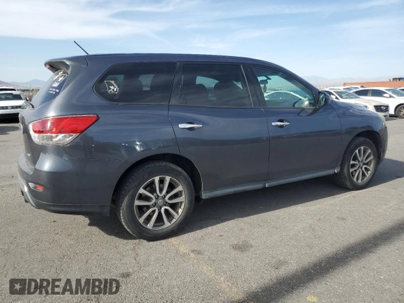 2014 Nissan Pathfinder S with VIN 5N1AR2MM6EC664002, listed as a Copart auction lot 58422385 with 173,711 mi miles and Salvage title. Bid and sale history available at DreamBid. Image 3.