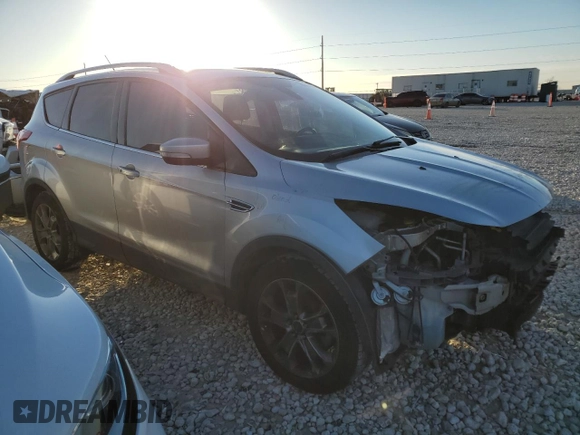 2014 Ford Escape Titanium with VIN 1FMCU0JX7EUD79989, listed as a Copart auction lot 43086695 with 181,642 mi miles and Salvage Title. Bid and sale history available at carsss.com. Image 4.