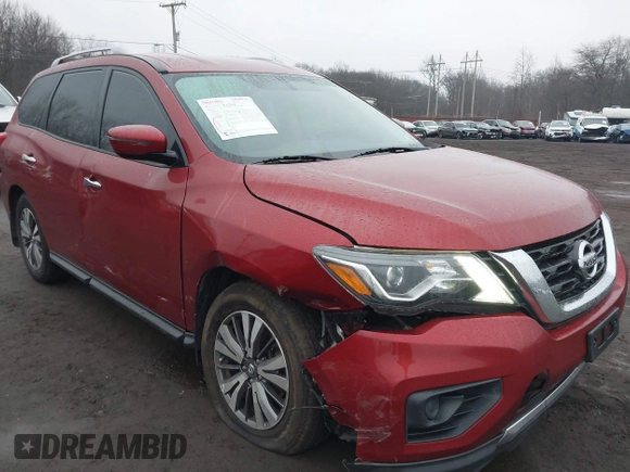2017 Nissan Pathfinder SV z VIN 5N1DR2MM5HC619649, wystawiony jako IAAI lot #41476033 z przebiegiem 94 785 mil mil oraz . Historia ofert i sprzedaży dostępna na DreamBid. Obrazek 6.