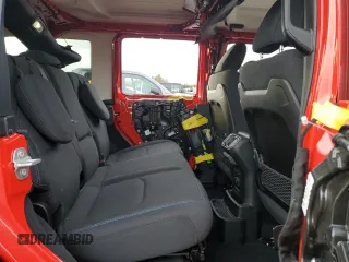 2024 Jeep Wrangler Rubicon z VIN 1C4RJXR62RW172545, wystawiony jako Copart lot #48020865 z przebiegiem 5 483 mil mil oraz Szkoda całkowita • Salvage title. Historia ofert i sprzedaży dostępna na DreamBid. Obrazek 11.