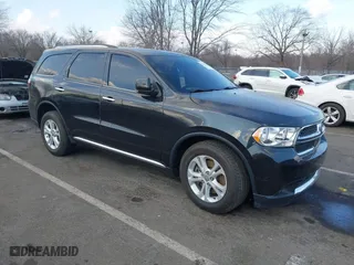 2013 Dodge Durango Crew with VIN 1C4SDJDT9DC538949, listed as a IAAI auction lot 41366816 with 75,675 mi miles. Bid and sale history available at carsss.com. Image 1.