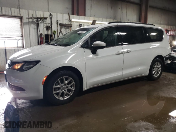 2020 Chrysler Voyager LXi z VIN 2C4RC1DG3LR164087, wystawiony jako Copart lot #51525025 z przebiegiem 73 598 mil mil oraz Szkoda całkowita • Salvage title. Historia ofert i sprzedaży dostępna na DreamBid. Obrazek 1.
