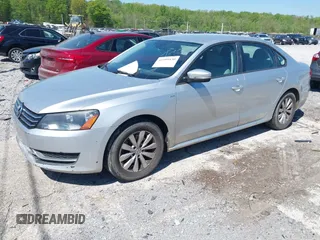 2015 Volkswagen Passat S with VIN 1VWAS7A31FC009620, listed as a IAAI auction lot 41999430 with 129,852 mi miles and . Bid and sale history available at DreamBid. Image 2.
