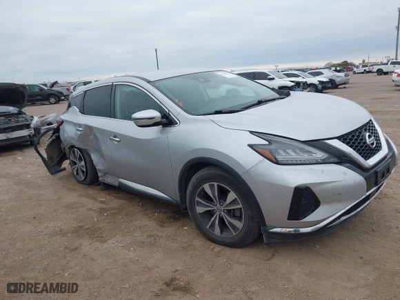 2020 Nissan Murano S with VIN 5N1AZ2AJ5LN139525, listed as a IAAI auction lot 41278367 with 66,755 mi miles. Bid and sale history available at carsss.com. Image 13.