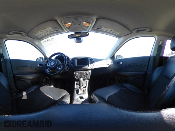 2020 Jeep Compass Latitude with VIN 3C4NJDBB8LT132715, listed as a IAAI auction lot 41756399 with 971 mi miles and . Bid and sale history available at carsss.com. Image 18.