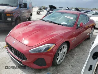 2018 Maserati GranTurismo Sport with VIN ZAM45VLA9J0265744, listed as a Copart auction lot 76110264 with 9,392 mi miles and Non Repairable. Bid and sale history available at carsss.com. Image 1.
