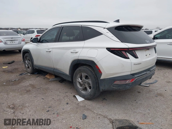 2023 Hyundai Tucson SEL with VIN 5NMJB3AE3PH179722, listed as a IAAI auction lot 41695398 with 54,285 mi miles and . Bid and sale history available at carsss.com. Image 3.
