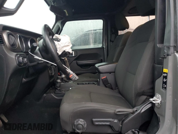 2020 Jeep Wrangler Sport S z VIN 1C4GJXAG7LW282767, wystawiony jako Copart lot #79846214 z przebiegiem 46 805 mil mil oraz Szkoda całkowita • Salvage title. Historia ofert i sprzedaży dostępna na DreamBid. Obrazek 7.