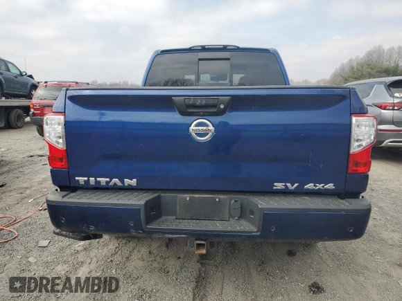 2021 Nissan Titan SL z VIN 1N6AA1EDXMN502930, wystawiony jako Copart lot #48567535 z przebiegiem 40 040 mil mil oraz Szkoda całkowita • Salvage title. Historia ofert i sprzedaży dostępna na DreamBid. Obrazek 6.