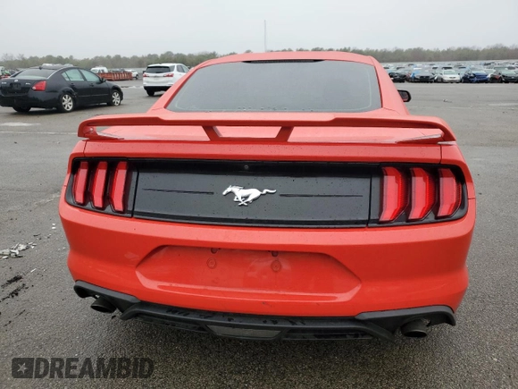 2018 Ford Mustang EcoBoost z VIN 1FA6P8TH7J5160800, wystawiony jako Copart lot #84104374 z przebiegiem 41 983 mil mil oraz Nie do naprawy • Non repairable. Historia ofert i sprzedaży dostępna na DreamBid. Obrazek 6.
