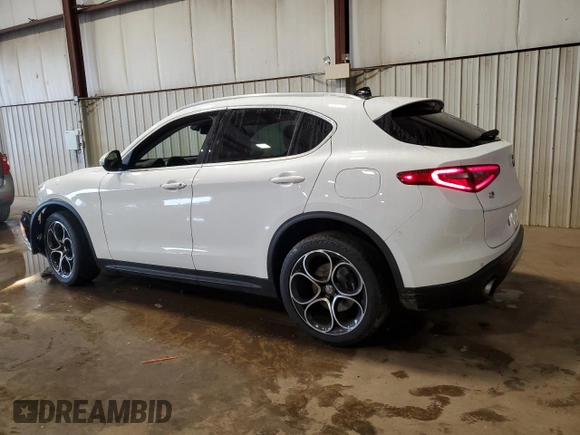 2019 Alfa Romeo Stelvio Ti z VIN ZASPAKBN4K7C49127, wystawiony jako Copart lot #57079975 z przebiegiem 55 557 mil mil oraz Szkoda całkowita • Salvage title. Historia ofert i sprzedaży dostępna na DreamBid. Obrazek 2.