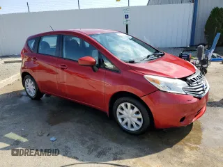 2015 Nissan Note SV with VIN 3N1CE2CP2FL446071, listed as a Copart auction lot 52584575 with 97,265 mi miles and Salvage Title. Bid and sale history available at DreamBid. Image 4.