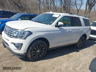 2019 Ford Expedition Limited with VIN 1FMJU2AT0KEA48449, listed as a IAAI auction lot 41754803 with 91,502 mi miles. Bid and sale history available at carsss.com. Image 2.
