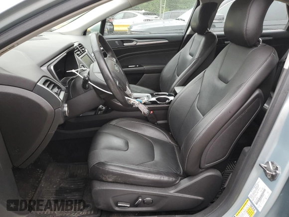 2013 Ford Fusion Titanium Hybrid with VIN 3FA6P0RU5DR368620, listed as a Copart auction lot 55013025 with 143,962 mi miles and Salvage title. Bid and sale history available at DreamBid. Image 7.