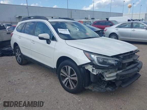 2019 Subaru Outback Limited with VIN 4S4BSANC9K3218141, listed as a IAAI auction lot 42454290 with 62,231 mi miles and . Bid and sale history available at DreamBid. Image 1.