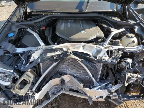 2019 BMW X3 M40i with VIN 5UXTS3C59K0Z06102, listed as a Copart auction lot 74219704 with Not Provided miles and Salvage Title. Bid and sale history available at DreamBid. Image 12.
