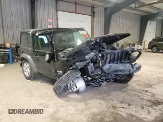 2020 Jeep Wrangler Sport S z VIN 1C4GJXAGXLW118347, wystawiony jako Copart lot #45292845 z przebiegiem Nie podano mil oraz Szkoda całkowita • Salvage title. Historia ofert i sprzedaży dostępna na DreamBid. Obrazek 10.