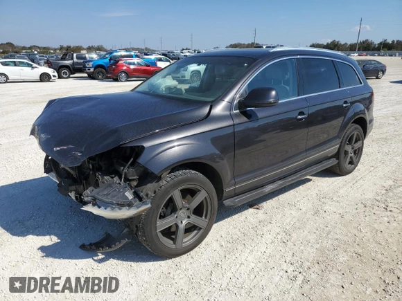 2015 Audi Q7 3.0L TDI Prestige with VIN WA1VMAFE9FD009181, listed as a Copart auction lot 48572415 with 136,837 mi miles and Non Repairable. Bid and sale history available at carsss.com. Image 1.