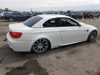 2011 BMW M3 with VIN WBSDX9C59BE784055, listed as a Copart auction lot 58163264 with 0 mi miles and Salvage Title. Bid and sale history available at carsss.com. Image 3.